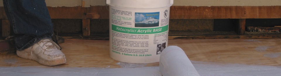 metacrylics white roof coating